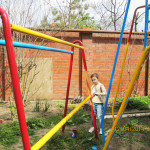 Покраска детской площадки (Субботник 12 апреля 2014 г.)